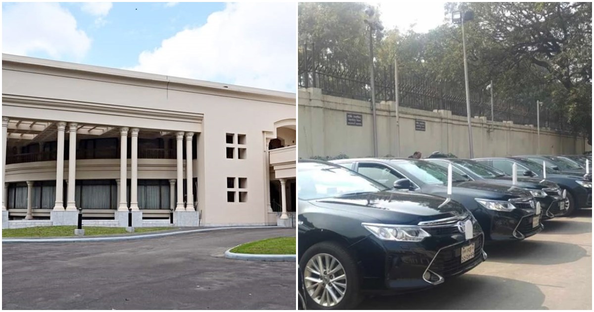 মন্ত্রীদের জন্য প্রস্তুত ৪০ বাড়ি ও অর্ধশত গাড়ি