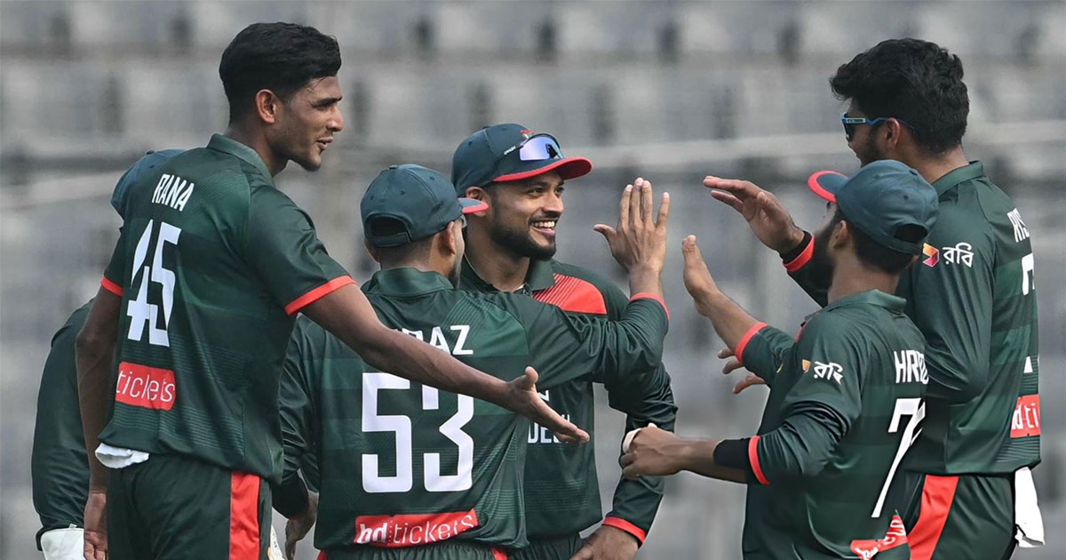 নাহিদ রানার ‘আগুন’ বোলিংয়ে কুপোকাত পাকিস্তান: ১১৪ রানেই অলআউট