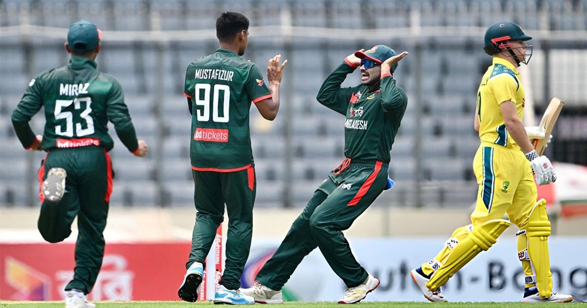 অস্ট্রেলিয়াকে হারিয়ে ওয়ানডে সিরিজ জয়ী বাংলাদেশের নতুন ইতিহাস