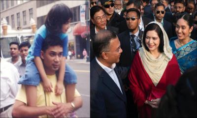 ‘আব্বু আমার দেখা সবচেয়ে পরিশ্রমী মানুষ’: জাইমা রহমানের আবেগঘন পোস্ট