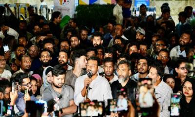 ‘৩ দাবি মানলে ঢাকায় আর ককটেল ফুটবে না’: নাসীরুদ্দীন পাটওয়ারী