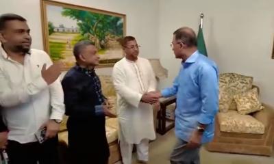 তারেক রহমানের সঙ্গে সাক্ষাৎ করলেন মিরসরাইয়ের নবনির্বাচিত এমপি নুরুল আমিন