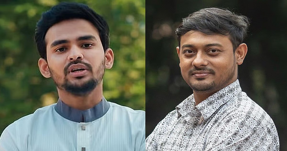 ঢাকার দুই সিটিতে এনসিপিরি মেয়র প্রার্থী আসিফ ও নাসীরুদ্দীন