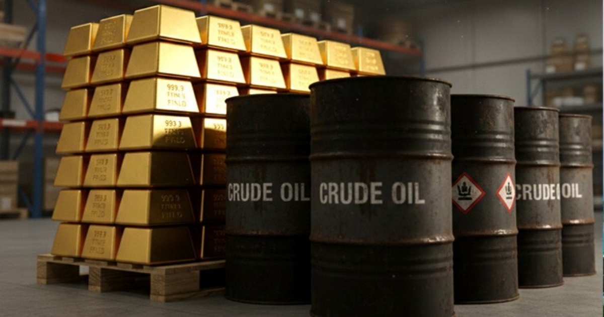 বিশ্ববাজারে স্বর্ণ-রুপা ও তেলের দামে বড় ধস